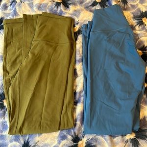 NWOT set of Lululemon leggings